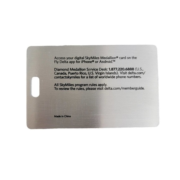 DELTA Diamond Bag - Luggage Tag NWOT - Picture 2 of 4